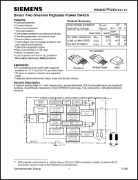 Click here to download BTS611L1 Datasheet