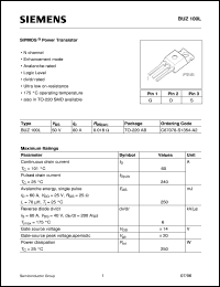 Click here to download BUZ100L Datasheet