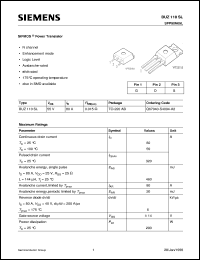 Click here to download BUZ110SL Datasheet