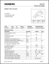 Click here to download BUZ25 Datasheet