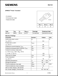 Click here to download BUZ32 Datasheet