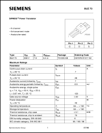 Click here to download BUZ73 Datasheet