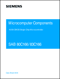 Click here to download SAB83C166-5M-T3 Datasheet
