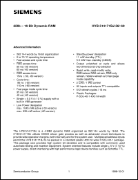 Click here to download HYB514171BJ-50 Datasheet