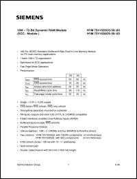 Click here to download HYM72V1620GS-60 Datasheet