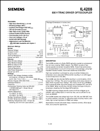 Click here to download IL4208 Datasheet
