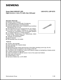 Click here to download LSGK372 Datasheet