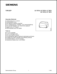 Click here to download LST670-K Datasheet