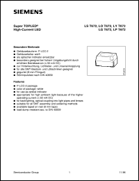 Click here to download LST672-P Datasheet