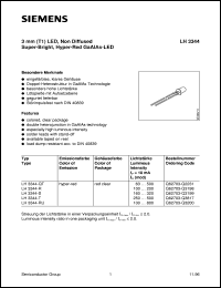 Click here to download LH3344-S Datasheet