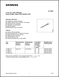 Click here to download LH3364-MQ Datasheet