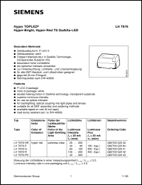 Click here to download LHT676-NR Datasheet