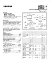 Click here to download MCT5211 Datasheet