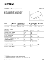 Click here to download PZT3906 Datasheet