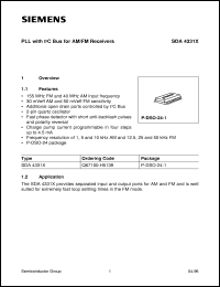 Click here to download SDA4331X Datasheet