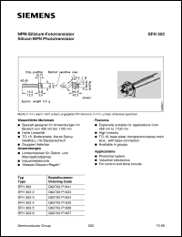Click here to download SFH302 Datasheet