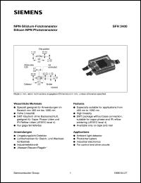 Click here to download SFH3400-3 Datasheet