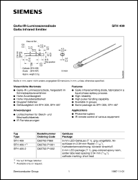Click here to download SFH409-1 Datasheet