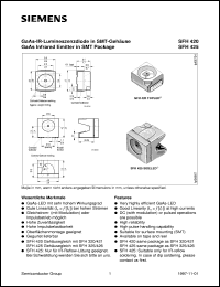 Click here to download SFH425 Datasheet