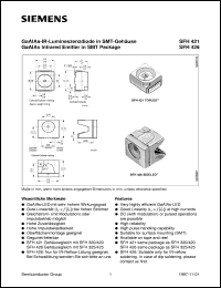 Click here to download SFH421 Datasheet