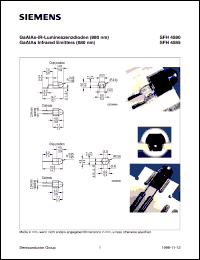 Click here to download SFH4580 Datasheet