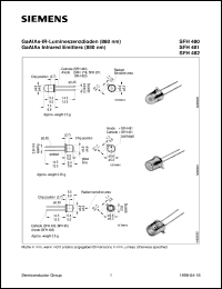 Click here to download SFH482-1 Datasheet