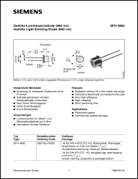 Click here to download SFH4860 Datasheet