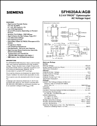 Click here to download SFH620AA Datasheet