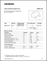 Click here to download SMBD6100 Datasheet