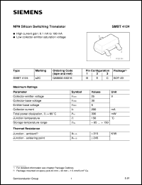 Click here to download SMBT4124 Datasheet