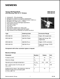 Click here to download SRD00314 Datasheet