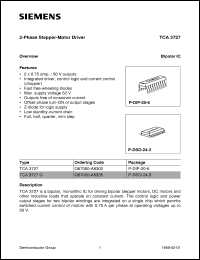 Click here to download TCA3727 Datasheet