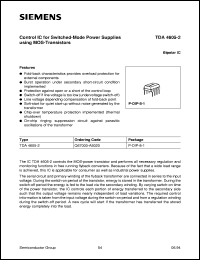 Click here to download TDA4605-2 Datasheet