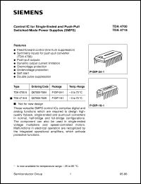 Click here to download TDA4700 Datasheet