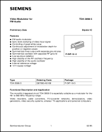 Click here to download TDA5666-5 Datasheet