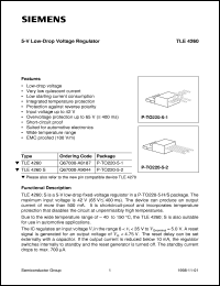 Click here to download TLE4260 Datasheet