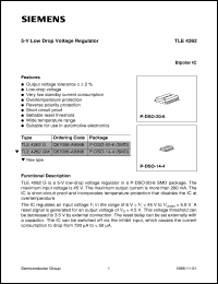 Click here to download TLE4262GM Datasheet