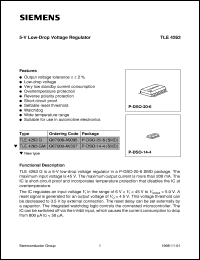 Click here to download TLE4263 Datasheet