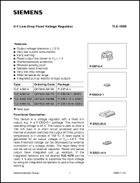 Click here to download TLE4269A Datasheet