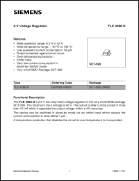 Click here to download TLE4286G Datasheet