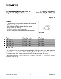 Click here to download TLE4935G Datasheet