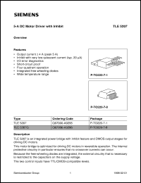 Click here to download TLE5207 Datasheet