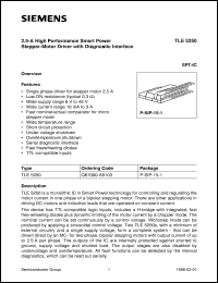 Click here to download TLE5250 Datasheet