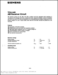 Click here to download TCA440 Datasheet