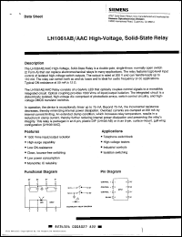 Click here to download LH1061AB Datasheet