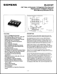 Click here to download DT2416T Datasheet