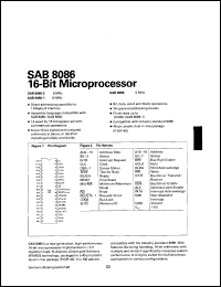 Click here to download SAB8086-P Datasheet