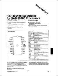 Click here to download SAB82289-P Datasheet