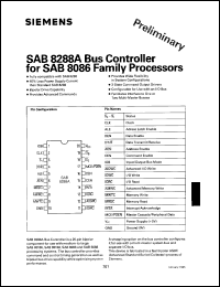 Click here to download SAB8288A-P Datasheet