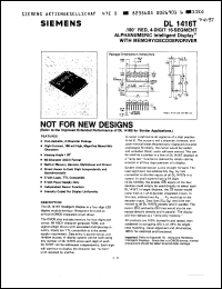 Click here to download DL1416T Datasheet